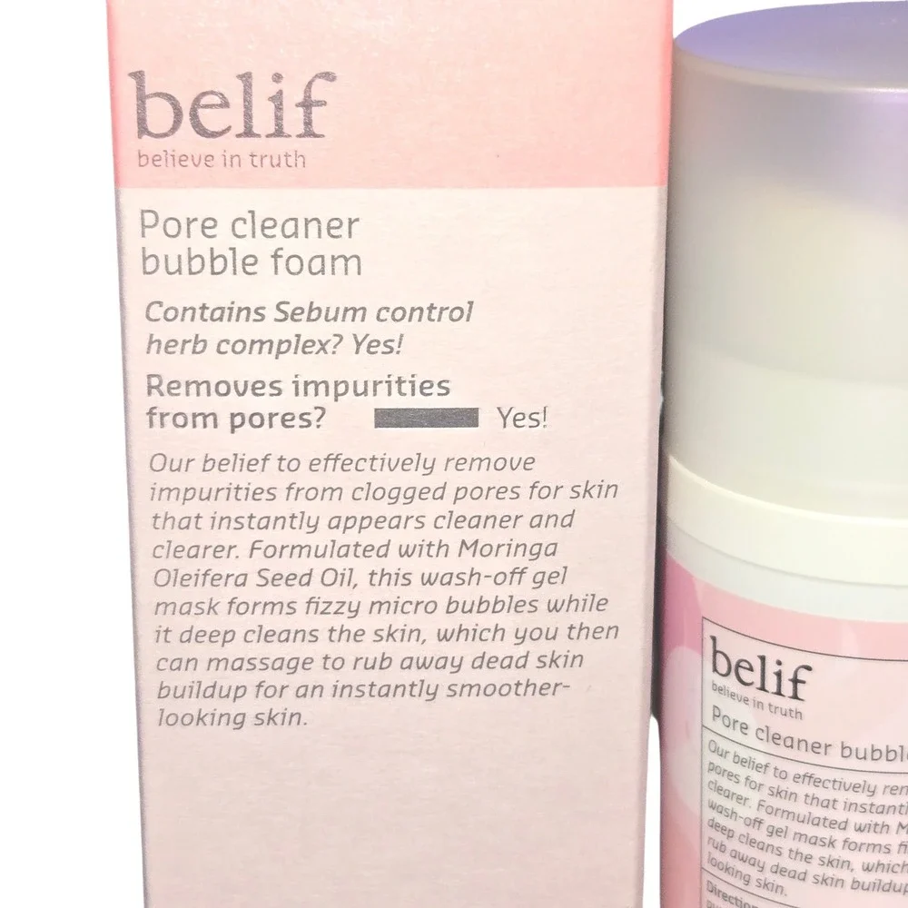 belif pore cleaner